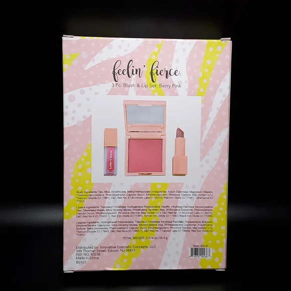 Feelin' Fierce 3-Pc. Lip & Blush Set - Berry Pink, Created for Macy's - Picture 2 of 3